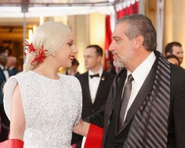 Joe Germanotta with his daughter Lady Gaga on 87th Annual Academy Award